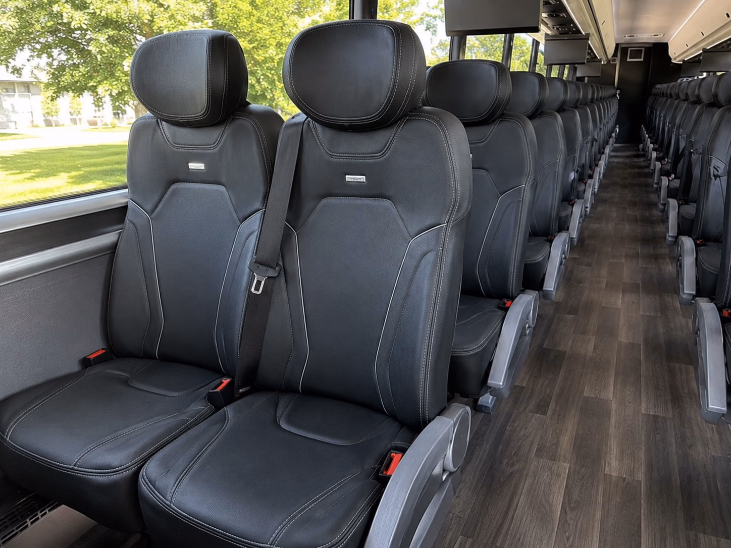 airport transfer buses for wedding guests flying into fresno