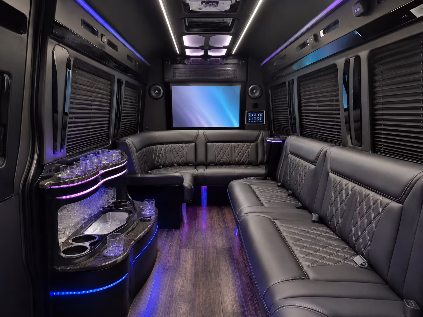 bus rental options for clovis trips