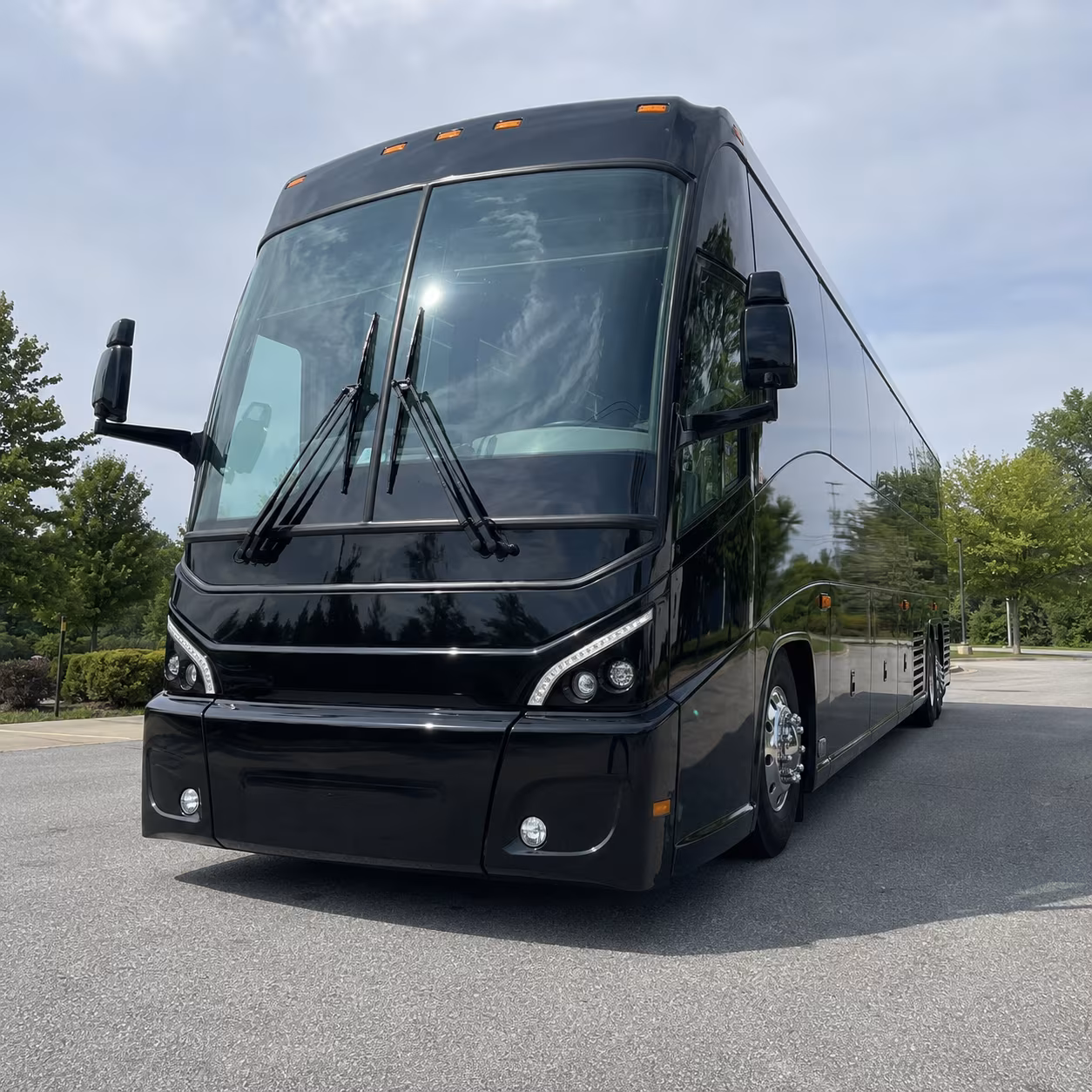 charter buses for training rotations and camp roberts movements