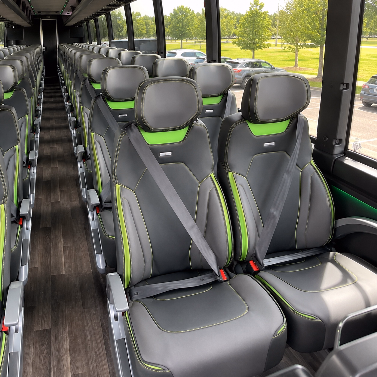 charter buses for vineyard and winery wedding weekends near clovis